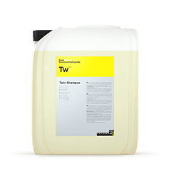 TWIN SHAMPOO - Высококонцентрированный, без фосфата и растворителей, не фосфорнокислый, щелочной комбинированный продукт (пена и шампунь), (21 кг).