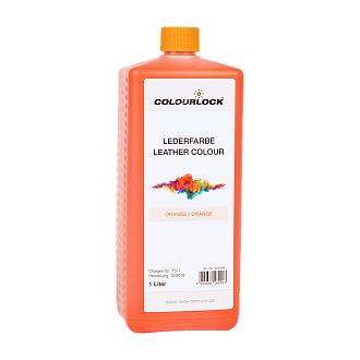 Краска для кожи COLOURLOCK оранжевая Lederfarbe orange 1000 мл