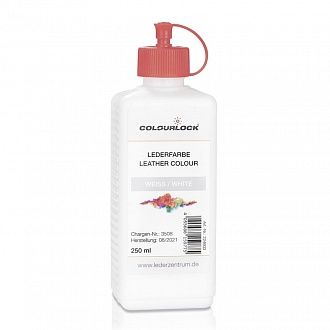 Краска для кожи COLOURLOCK белая Leather Colour Weiß 250мл