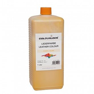 Краска для кожи COLOURLOCK охра Lederfarbe ocker 1000 мл