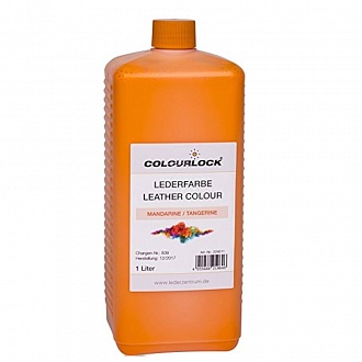 Краска для кожи COLOURLOCK мандарин Lederfarbe mandarine 1л 
