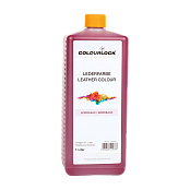 Краска для кожи COLOURLOCK бордовая Lederfarbe bordeaux 1000 мл
