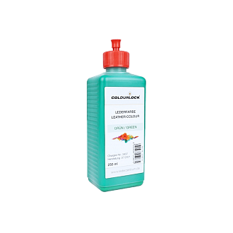Краска для кожи COLOURLOCK зелёная Lederfarbe grün 250 мл