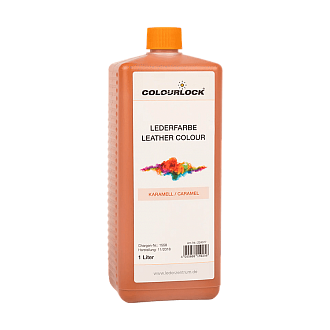 Краска для кожи COLOURLOCK карамель Lederfarbe karamell 1л