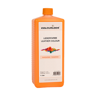 Краска для кожи COLOURLOCK мандарин Lederfarbe mandarine 1л 