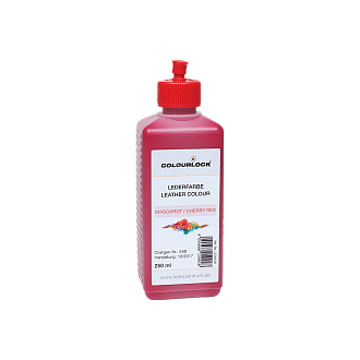 Краска для кожи COLOURLOCK вишнево-красный Lederfarbe kirschrot 250 мл
