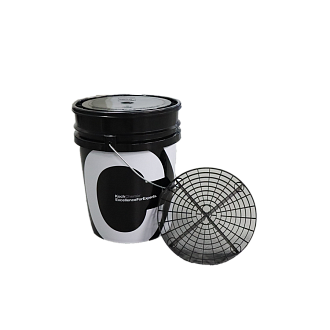 Detailing Bucket Set consistign of Bucket, Lid & Grit Guard - Ведро для мойки автомобиля с крышкой и пескоотделителем