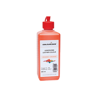 Краска для кожи COLOURLOCK оранжевая Lederfarbe orange 250 мл