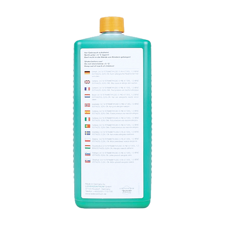 Краска для кожи COLOURLOCK зелёная Lederfarbe grün 1000 мл слайд 2 Краска для кожи COLOURLOCK зелёная Lederfarbe grün 1000 мл слайд 2