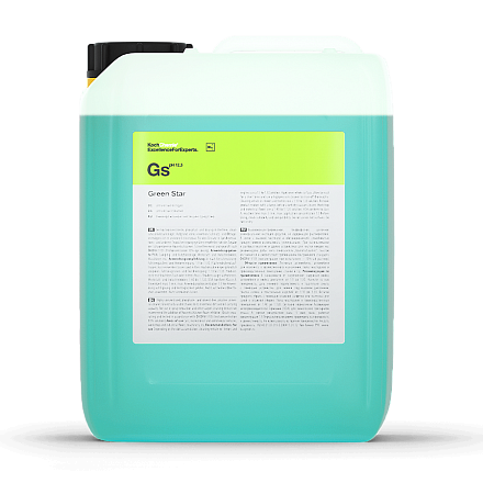 GREEN STAR - Универсальное щелочное средство для бережной первичной мойки поверхностей слайд 5 GREEN STAR - Универсальное щелочное средство для бережной первичной мойки поверхностей слайд 5