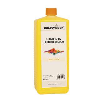 Краска для кожи COLOURLOCK желтый Lederfarbe gelb 1000мл