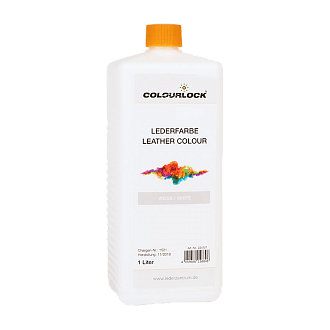 Краска для кожи COLOURLOCK Белая Lederfarbe weiß 1л