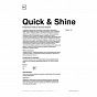 QUICK & SHINE - Универсальное средство для быстрого восстановления поверхности слайд 6
