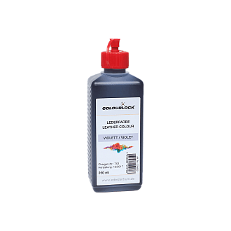 Краска для кожи  фиолетовый COLOURLOCK Lederfarbe violet 250 мл