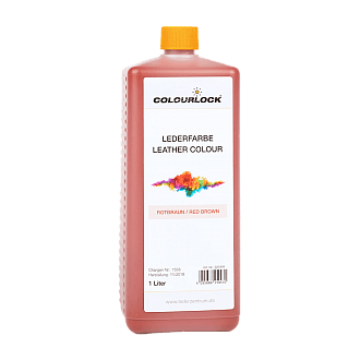 Краска для кожи COLOURLOCK красно-коричневый Lederfarbe rotbraun 1000 мл