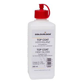 Глянцевый лак для кожи Colourlock Top Coat Hochglanz, 250 мл