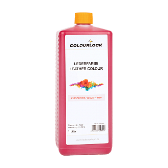 Краска для кожи COLOURLOCK вишнево-красный Lederfarbe kirschrot 1000 мл