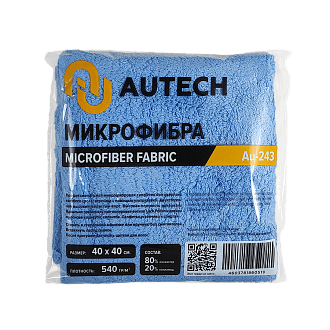 PROFI-MICROFASERTUCH Микрофибра салфетка 40*40 см, СИНЯЯ, 540гр/м2