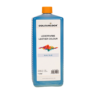 Краска для кожи COLOURLOCK синий Lederfarbe blau 1000 мл