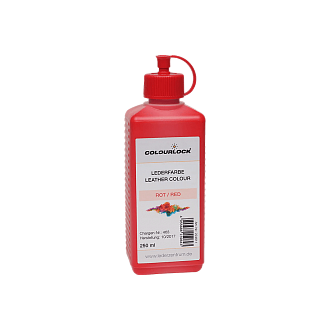 Краска для кожи COLOURLOCK красная Lederfarbe rot 250 мл