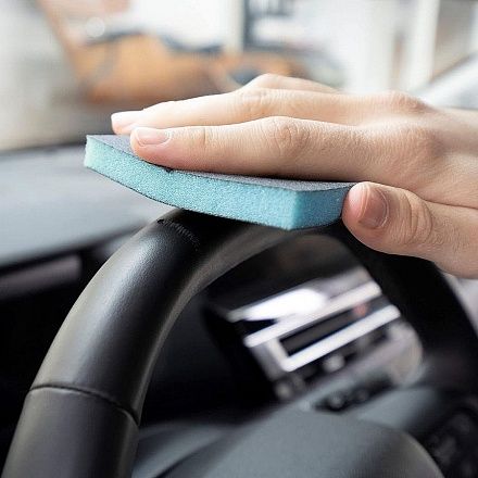 Комплект для ремонта кожаного руля цвет черный COLOURLOCK Lederreparatur Set Lenkrad schwarz ND слайд 4 Комплект для ремонта кожаного руля цвет черный COLOURLOCK Lederreparatur Set Lenkrad schwarz ND слайд 4