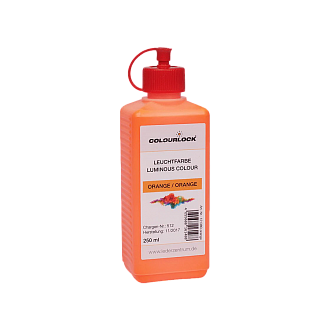 Светящаяся краска COLOURLOCK оранжевая Leuchtfarbe orange 250 мл