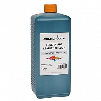 Краска для кожи COLOURLOCK сосново-зеленая Lederfarbe tannengrün 1000 мл