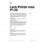 LACK-POLISH ROSA P1.02 - Восковая политура слайд 5