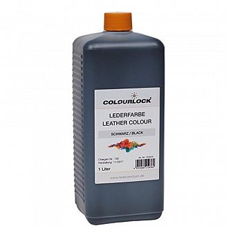 Краска для кожи COLOURLOCK чёрная Lederfarbe schwarz 1л 