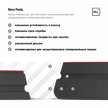 Полировальный круг для АГ абр.паст HARD M2.02, M3.02, P3 Ø45х25мм к-кт 5 шт. слайд 3 Полировальный круг для АГ абр.паст HARD M2.02, M3.02, P3 Ø45х25мм к-кт 5 шт. слайд 3