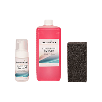 Очиститель COLOURLOCK для искусственной кожи Kunstleder Pflegeset, 1л.