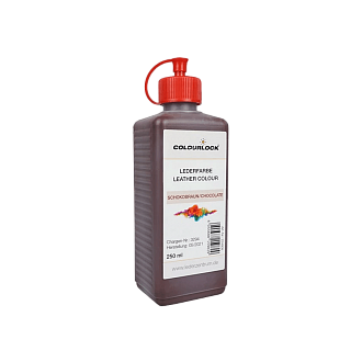 Краска для кожи шоколадно-коричневый COLOURLOCK Lederfarbe schokobraun 250мл 