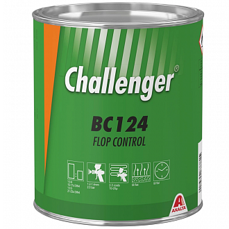 BC124 Флоп контроль Challenger 3,5 л. Краска на основе акриловой смолы Challenger BC для ремонта автомобилей.