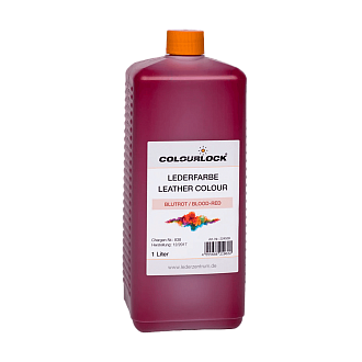 Краска для кожи COLOURLOCK кроваво-красный Lederfarbe blutrot 1000мл