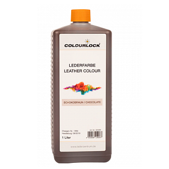 Краска для кожи COLOURLOCK шоколадно-коричневый Lederfarbe schokobraun 1л