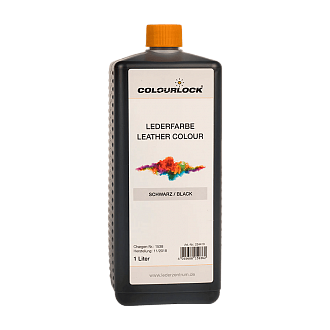 Краска для кожи COLOURLOCK чёрная Lederfarbe schwarz 1л 