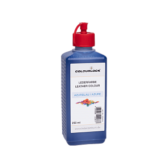 Краска для кожи COLOURLOCK лазурно-голубой Lederfarbe azurblau 250 мл