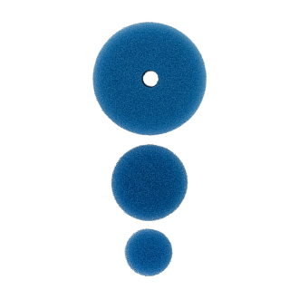 Полировальный круг комплект - твердый резак 75мм/54мм/34мм- синий