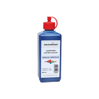 Краска для кожи COLOURLOCK темно-синий  Lederfarbe tiefblau 250 мл