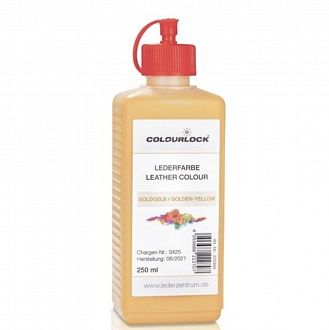 Краска для кожи COLOURLOCK золотисто-желтый Lederfarbe goldgelb 250мл