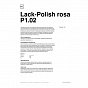 LACK-POLISH ROSA P1.02 - Восковая политура слайд 5