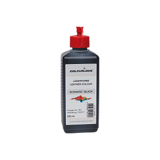 Краска для кожи чёрный COLOURLOCK Lederfarbe schwarz 250мл