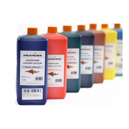 Краска для кожи COLOURLOCK сосново-зеленая Lederfarbe tannengrün 1000 мл слайд 2