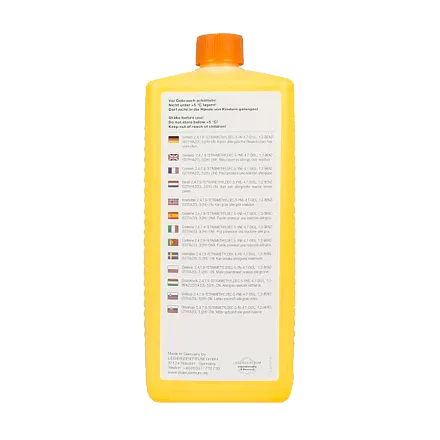Краска для кожи COLOURLOCK желтый Lederfarbe gelb 1000мл слайд 3
