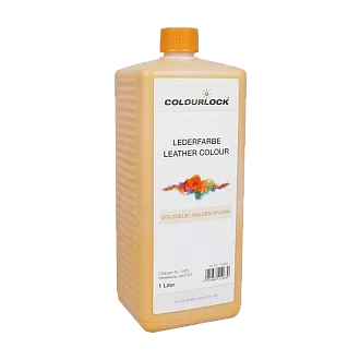 Краска для кожи COLOURLOCK золотисто-желтый Lederfarbe goldgelb 1000мл
