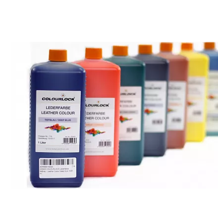 Краска для кожи COLOURLOCK зелёная Lederfarbe grün 1000 мл слайд 2