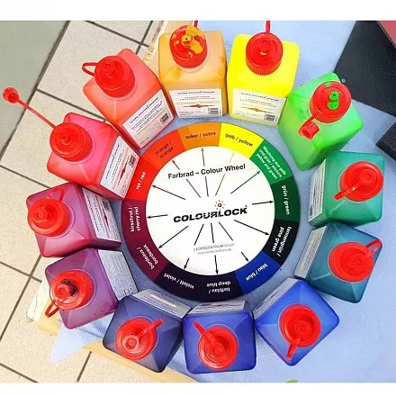 Краска для кожи COLOURLOCK зелёная Lederfarbe grün 1000 мл слайд 4