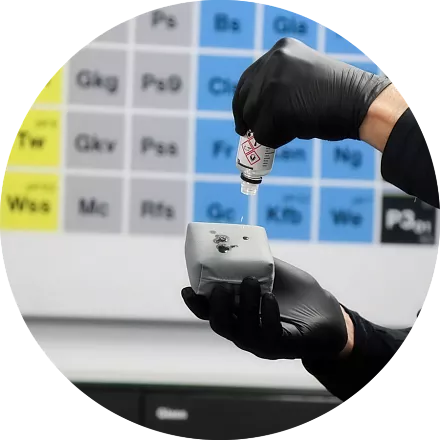 Application Sponge - Набор губок для нанесения составов с замшевым покрытием 2 шт. слайд 4