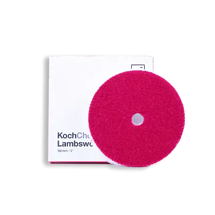 Lambswool-Pad short for eccentric Polishers - полировальный круг из натуральной овчины  для  эксцентриковых машинок 150mm слайд 2