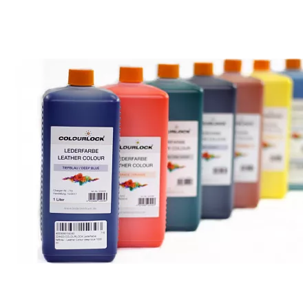 Краска для кожи COLOURLOCK кроваво-красный Lederfarbe blutrot 1000мл слайд 2